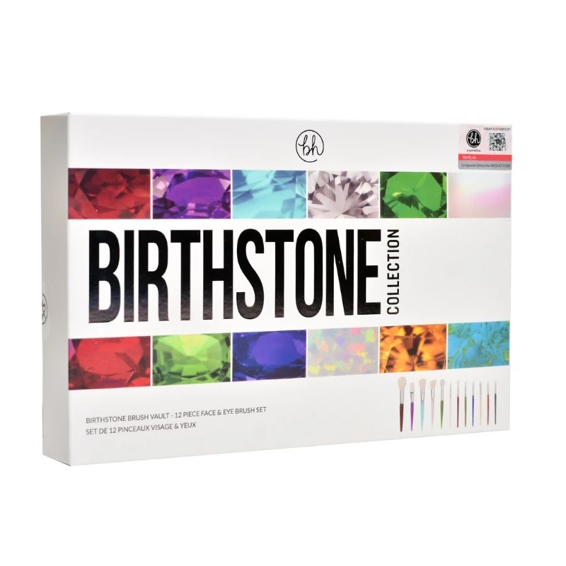 Bộ Cọ Cá Nhân 12 Cây BH COSMETICS Birthstone Brush Vault BHBO21
